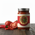 Sweet Jesus Salsa Co. Hot Sweet Heat Salsa – small-batch hot salsa jar